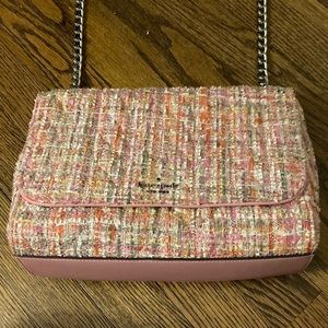 Kate Spade tweed shoulder bag